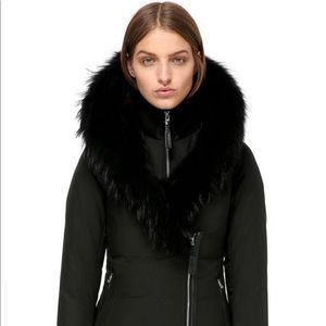 Mackage Priya Winter Down Coat with Black Fur